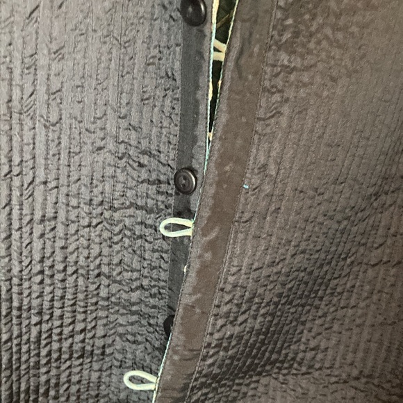 SAM’S HILU’S classic’s silk embroidered quilted reversible jacket NWOT XS - Picture 8 of 12